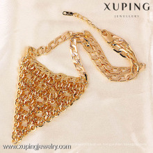 41238-Xuping diseños de collar de bodas de oro, collar de gargantilla al por mayor, collar de bodas de oro 18k mujeres